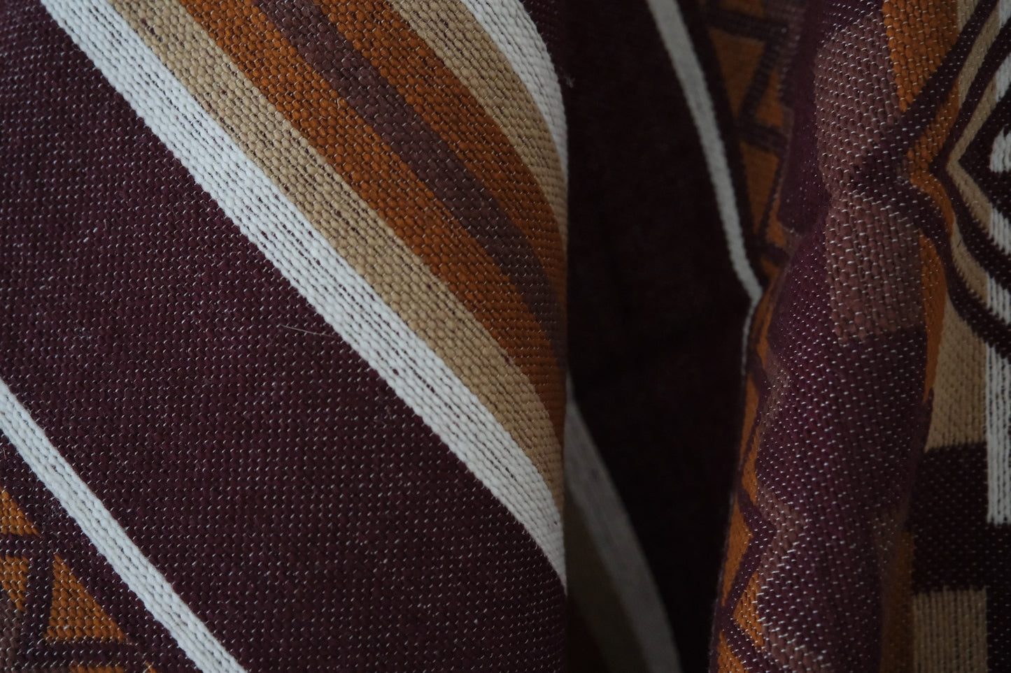 PONCHO 100 % natürliche Schafwolle / made in Ecuador